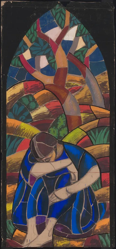 La Cène et Gethsémané : fenêtre droite