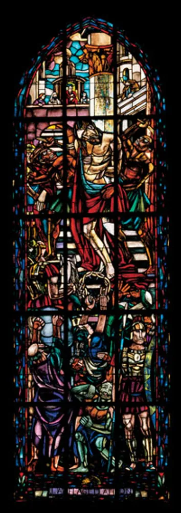 Drame chrétien: la flagellation