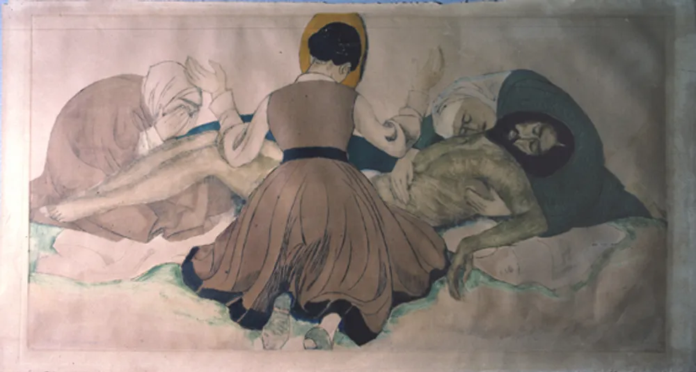 Pietà paysanne