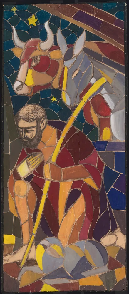 Adoration des bergers et voyage des Mages : fenêtre droite