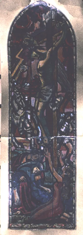 Cathédrale de Lausanne: la Crucifixion, étude