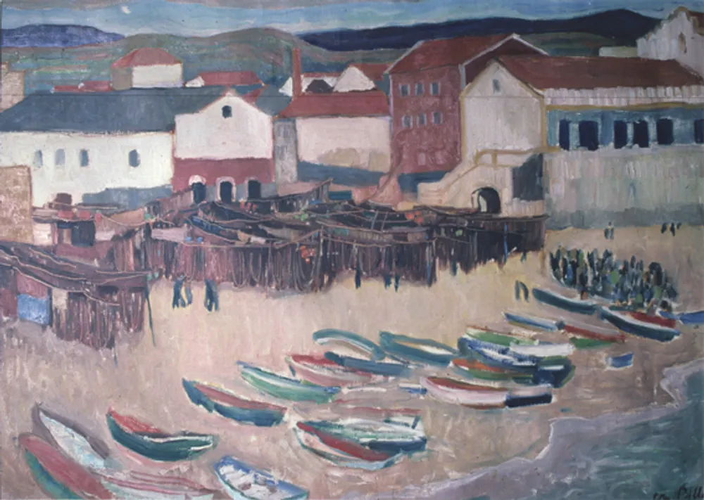 Port de pêche au Portugal