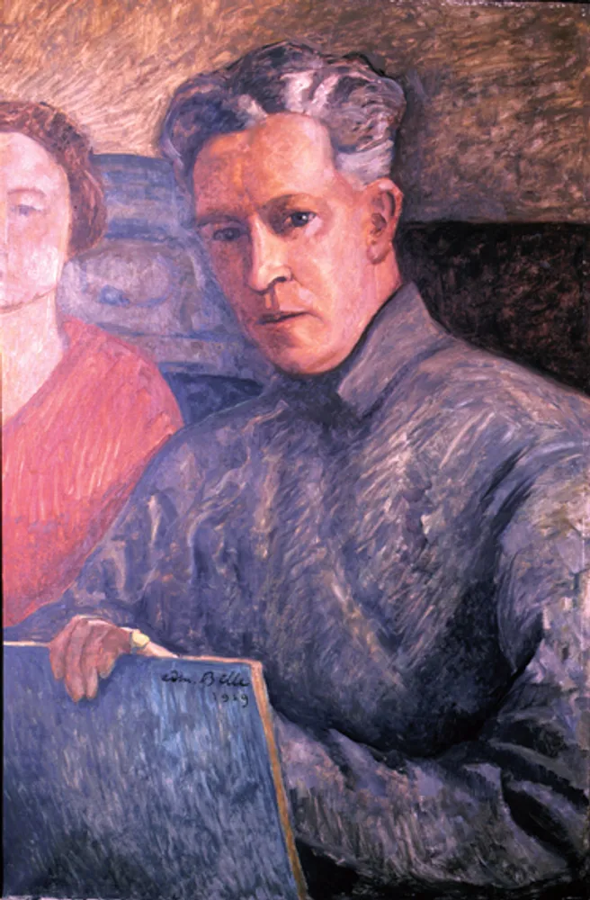 Autoportrait au carnet d’esquisse