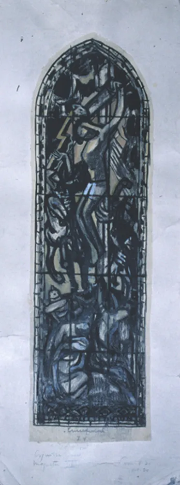 Cathédrale de Lausanne: Crucifixion, étude