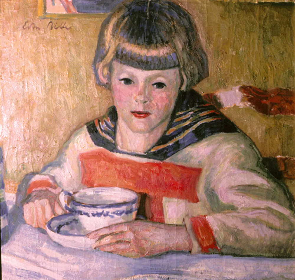 Portrait de Corinna Bille enfant